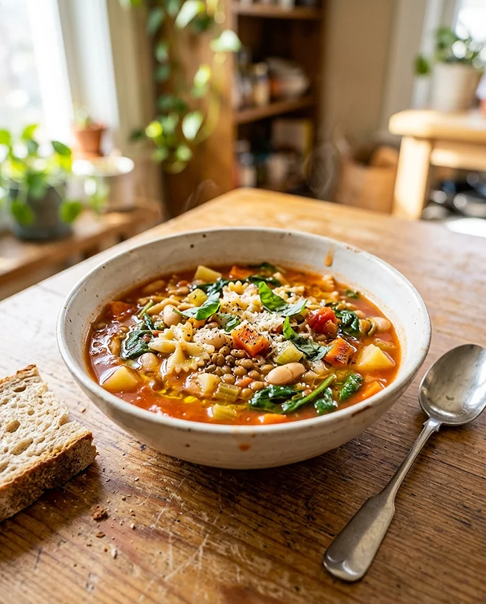 cozy healthy weeknight soup