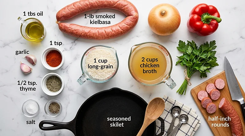 easy kielbasa dinner