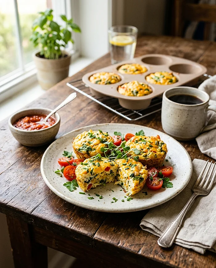 High Protein Egg Bites 4 easy protein breakfast