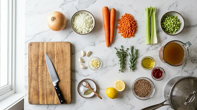 Vegetable Lentil Soup Recipe 2 easy soup recipes
