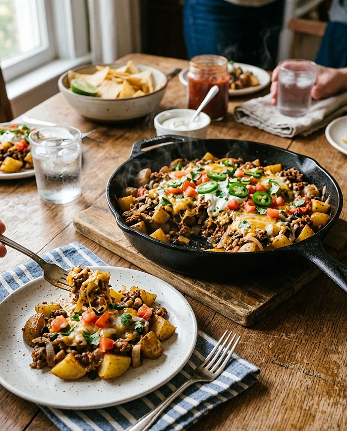 ground beef and potato recipe