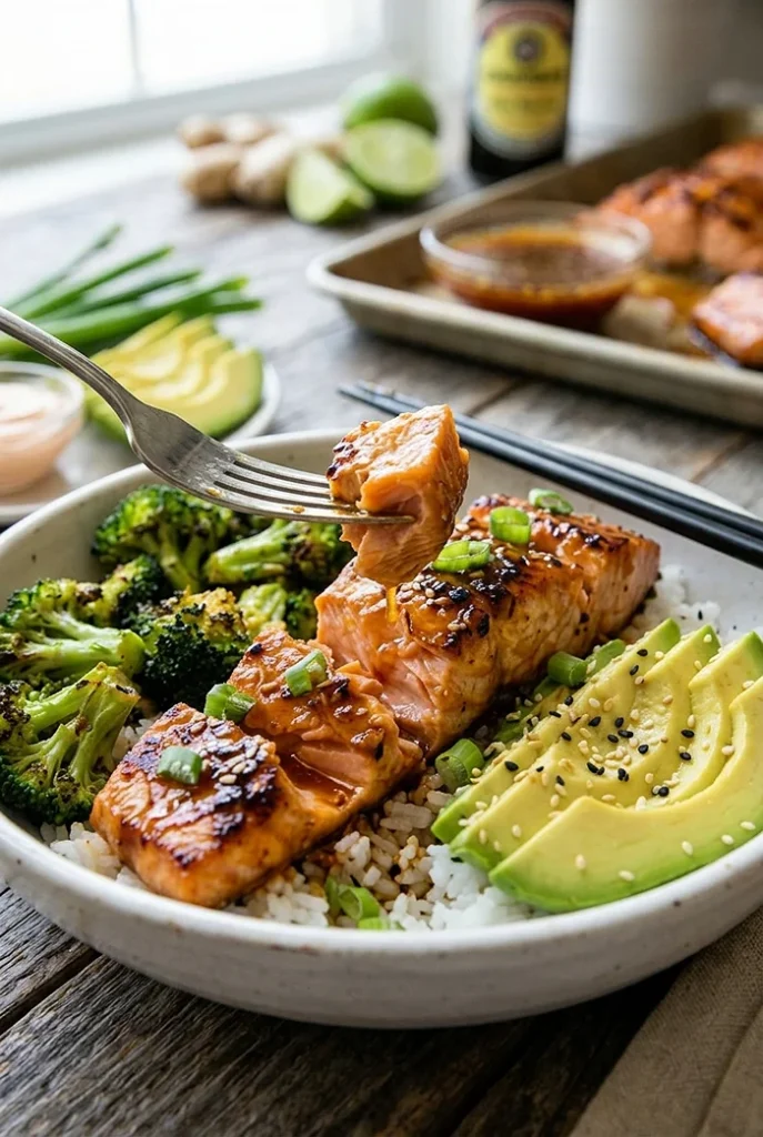 healthy fish dinner