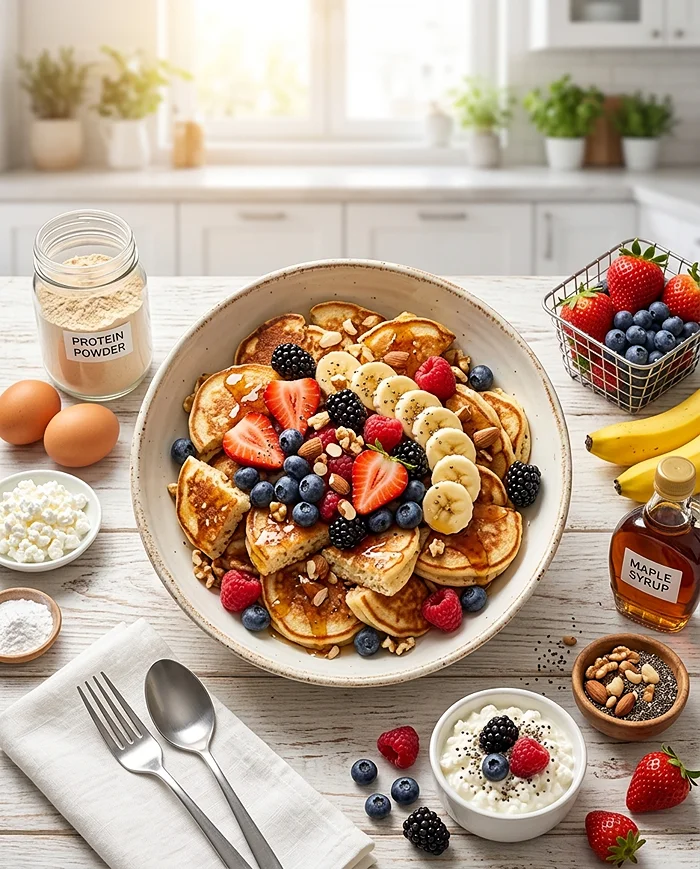 healthy pancake bow