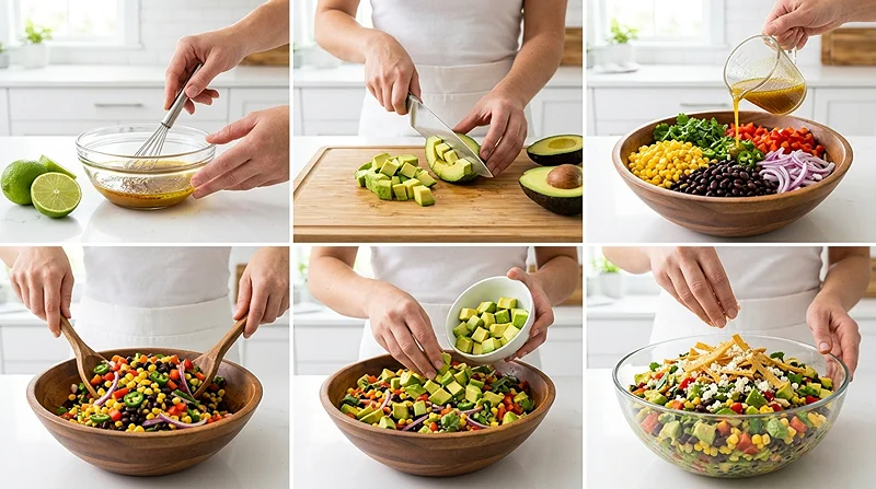 Southwest Avocado Salad 3 healthy quick fresh salad