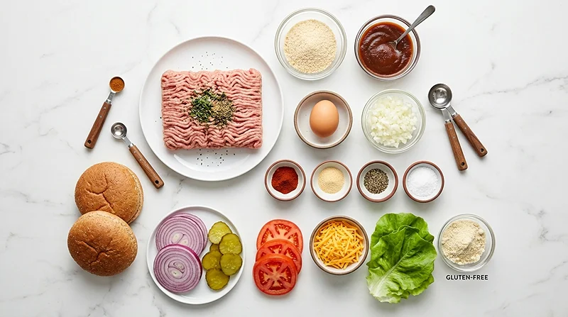 High Protein BBQ Turkey Burgers 2 healthy turkey burgers