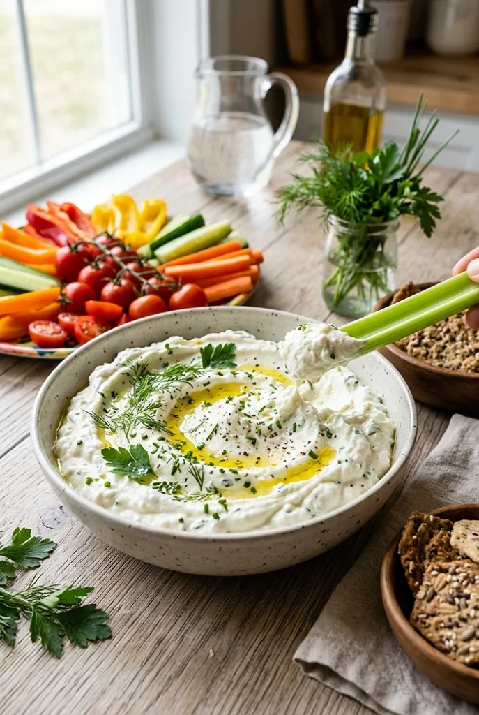 high protein dip