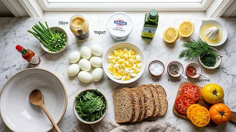 high protein egg salad