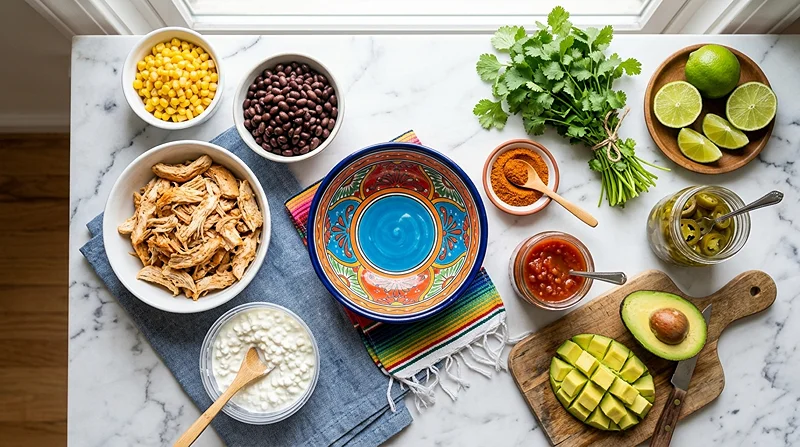 high protein taco bowl