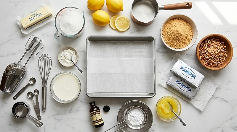 Lemonade Cheesecake Bars 2 lemon dessert bars