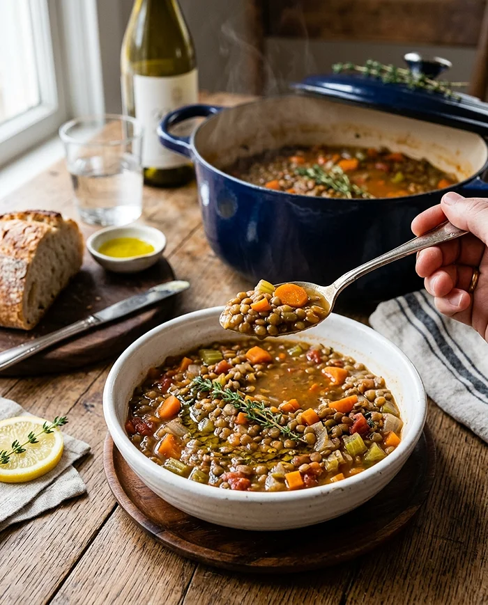 Vegetable Lentil Soup Recipe 4 lentil soup recipe