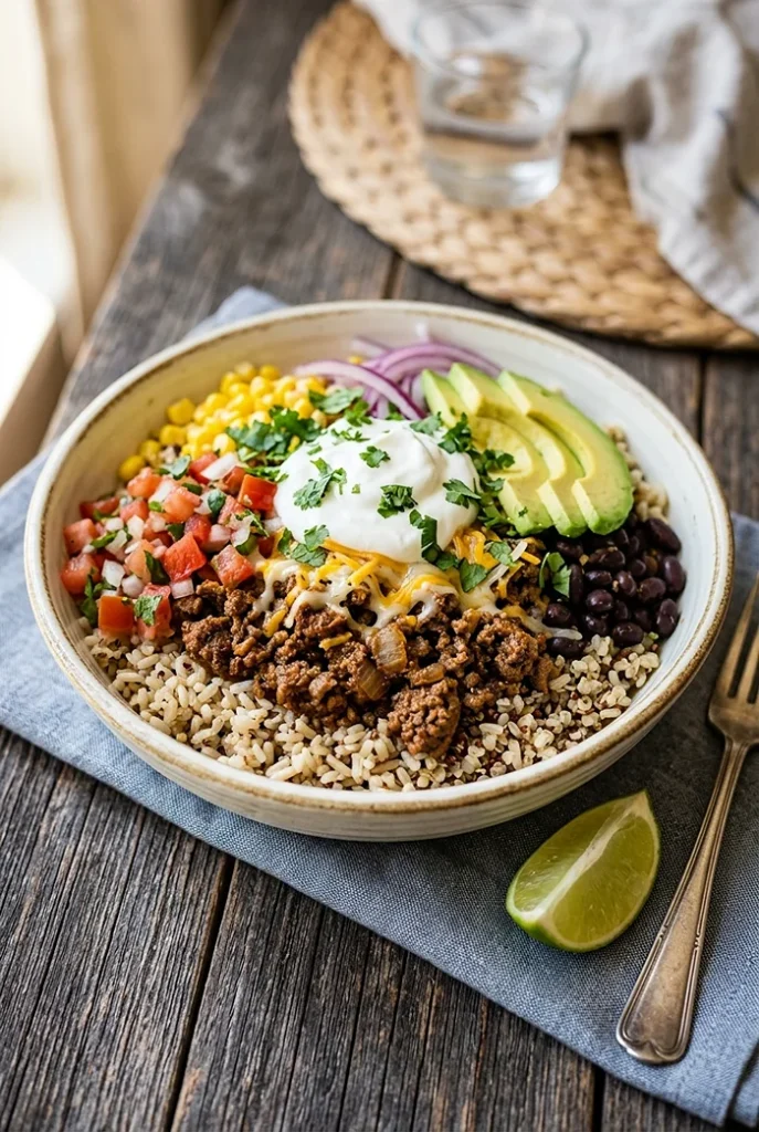low carb burrito bowl