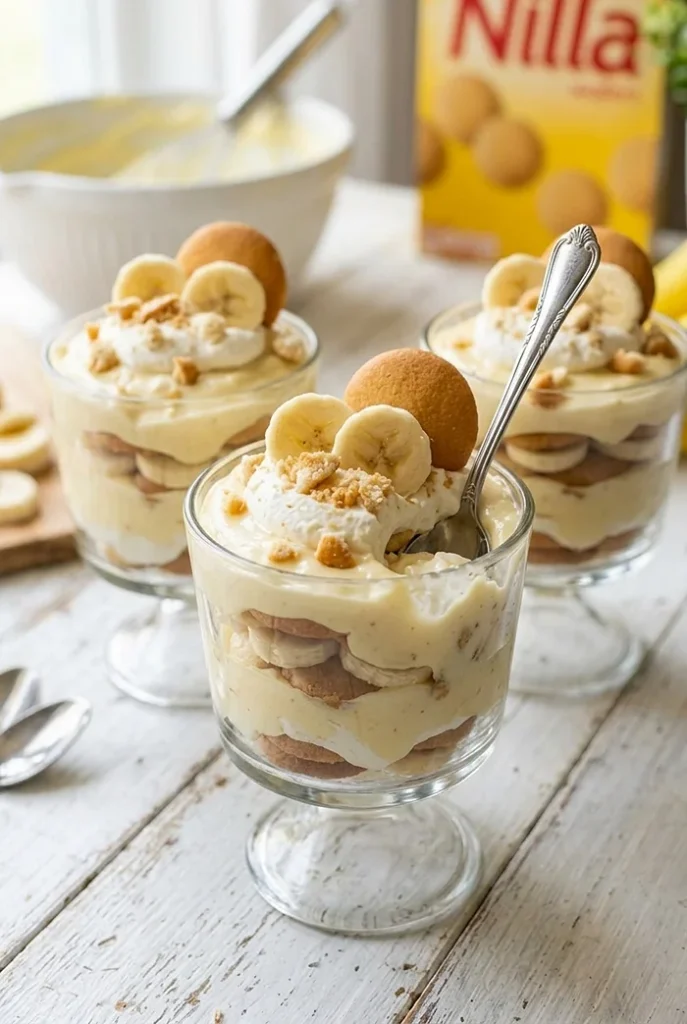 no bake banana dessert
