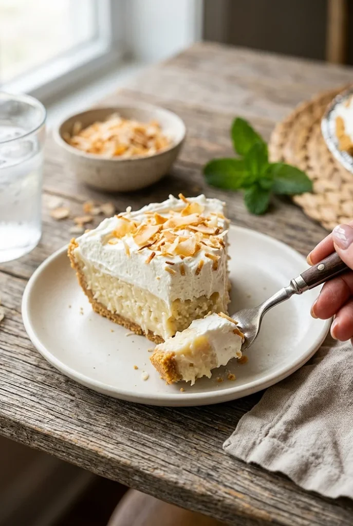 No-Bake Coconut Cream Pie 4 no bake cream pie