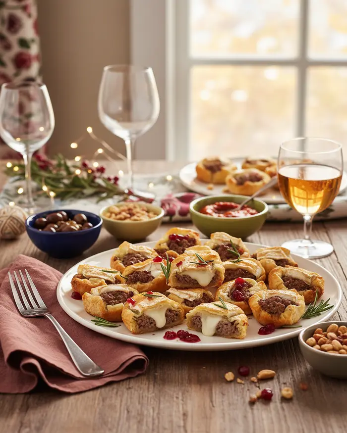Party Appetizers serving suggestion