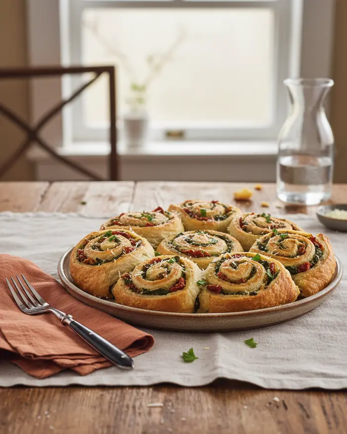 Pinwheels serving suggestion