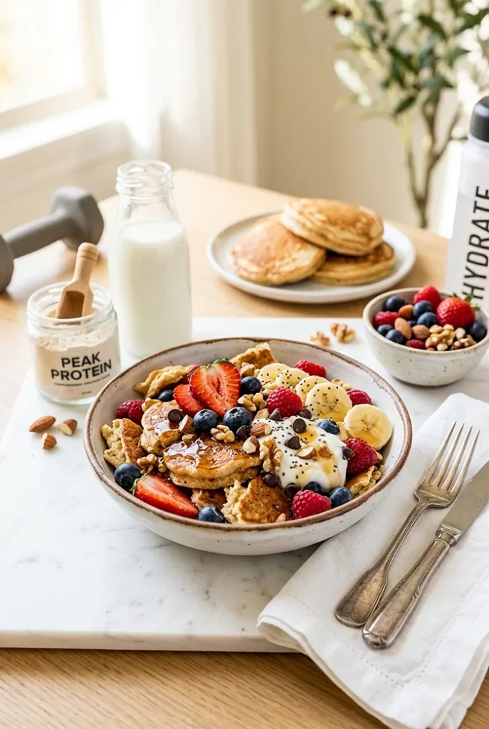 protein powder pancakes