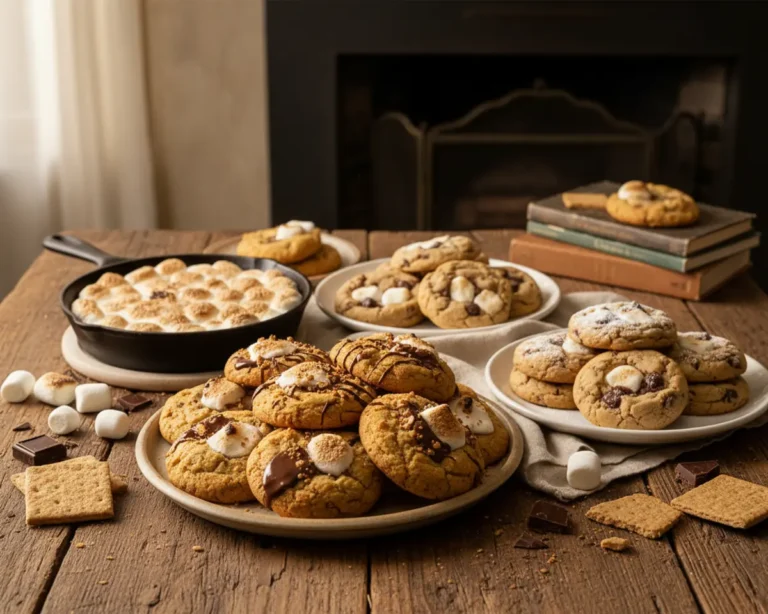 S’mores & Marshmallow Cookies