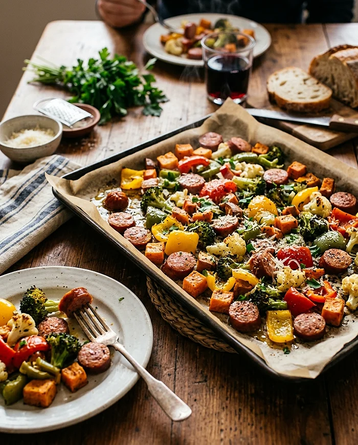 sheet pan dinner