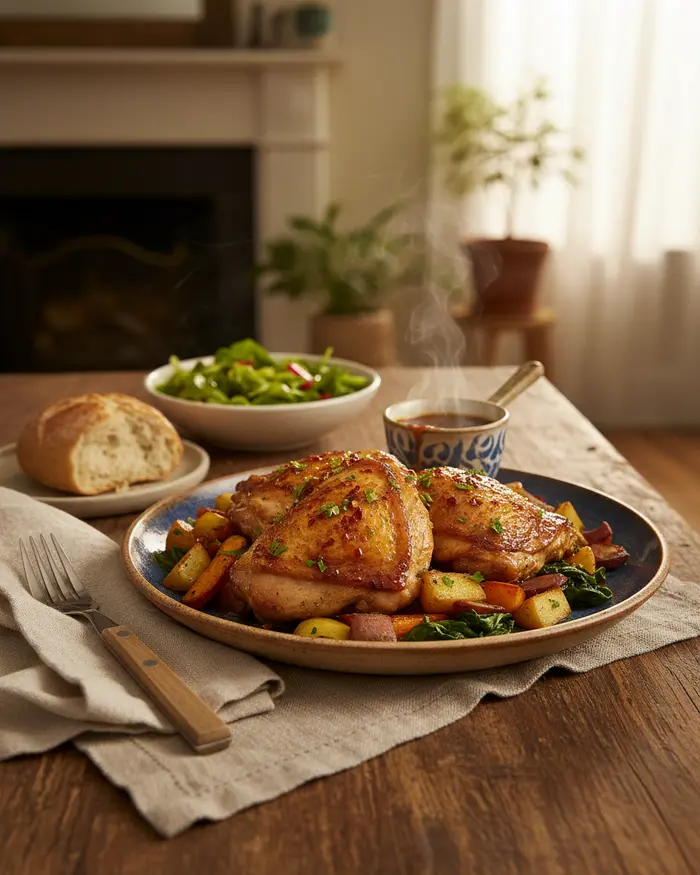 Slow Cooker Chicken Dinners 6 Slow Cooker Chicken Dinners serving suggestion