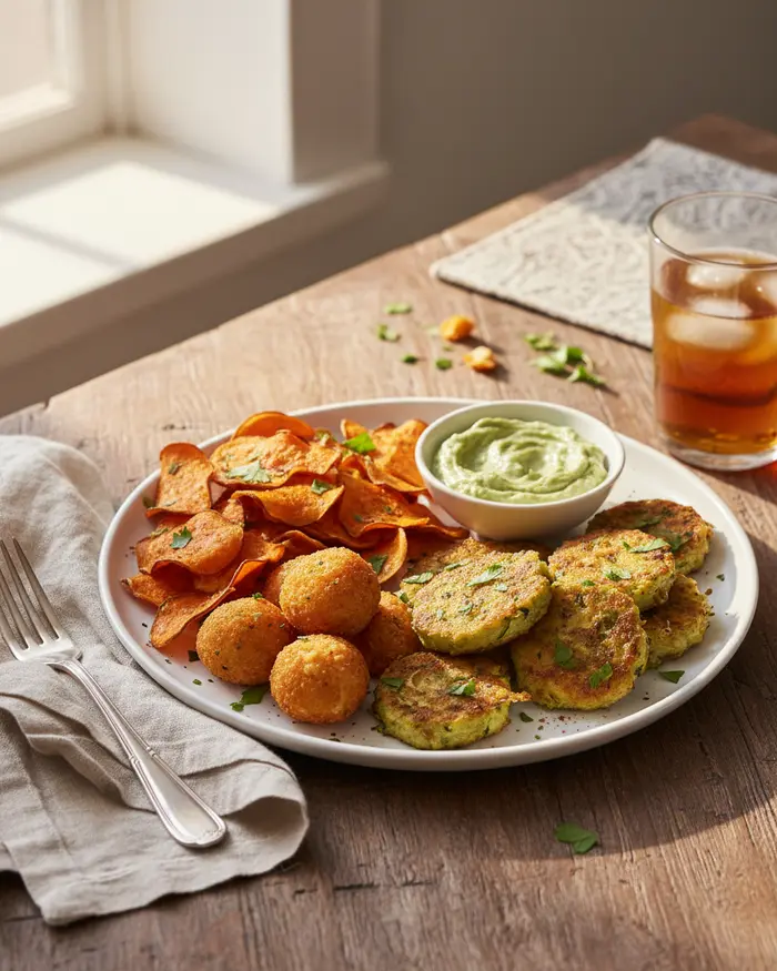 Snackable Bites & Chips serving suggestion