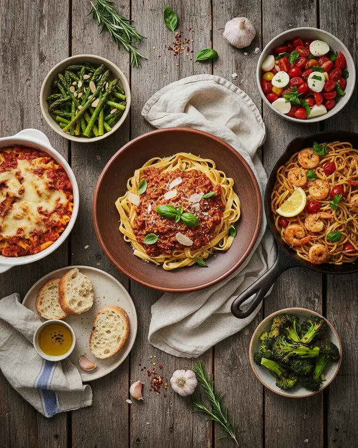 Serving for Pasta Recipes