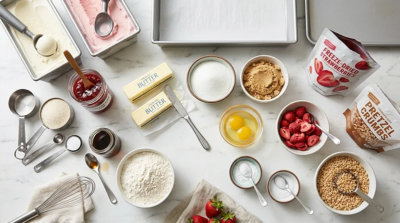 Strawberry Ice Cream Sandwiches 2 summer frozen desserts