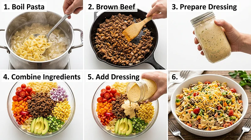 taco pasta salad