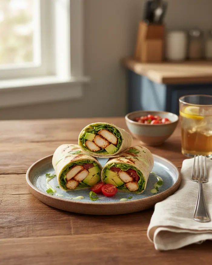Wraps & Handhelds 8 Wraps & Handhelds serving suggestion