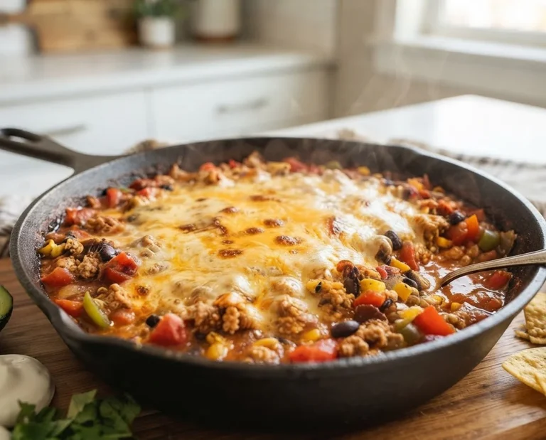 20-Minute Ground Turkey Taco Skillet