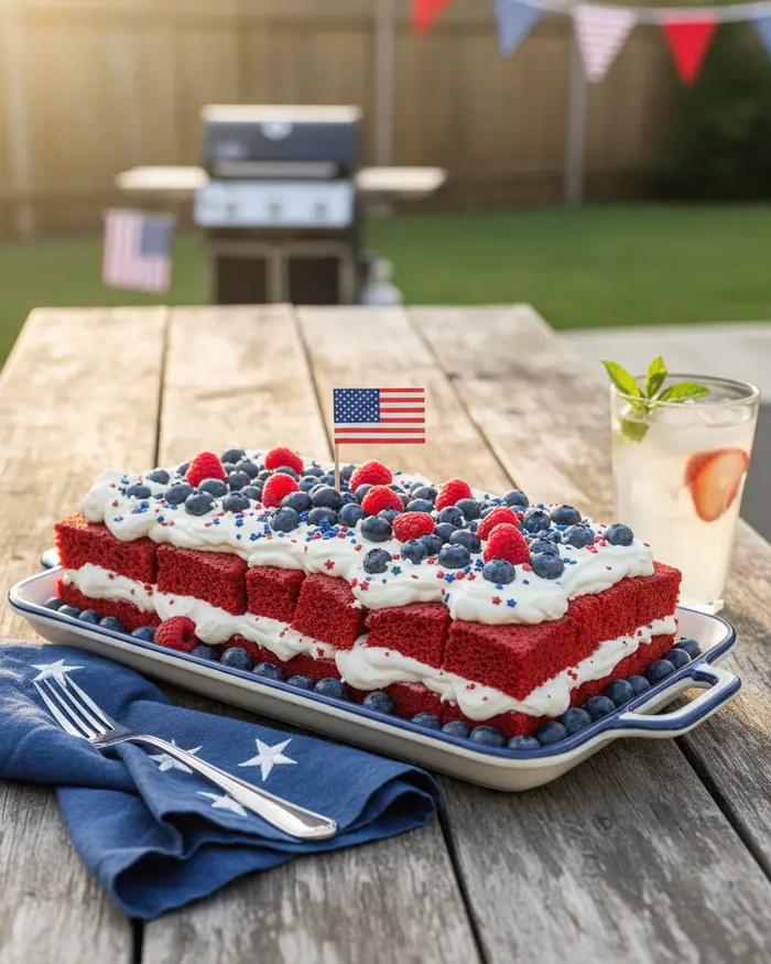 4th of July serving suggestion