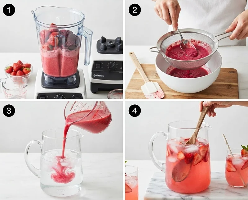 Strawberry Acai Energy Refresher 3 Acai Refresher Recipe