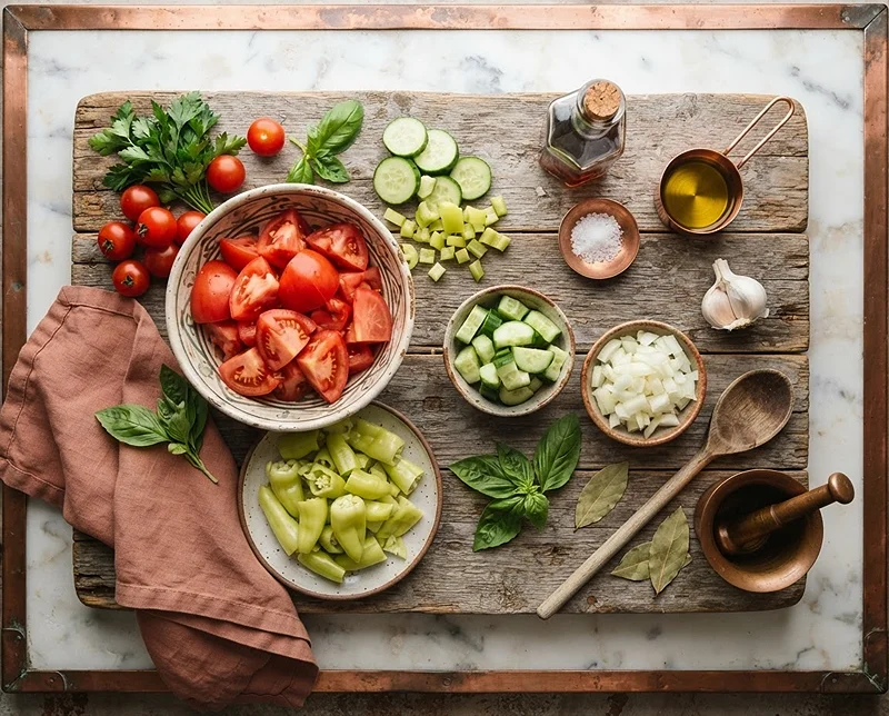 Gazpacho Recipe 2 Authentic Gazpacho