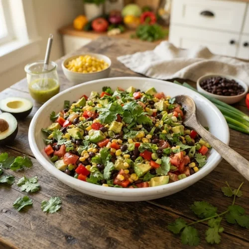 Avocado Corn Black Bean Chopped Salad 5 Avocado Corn Black Bean Chopped Salad