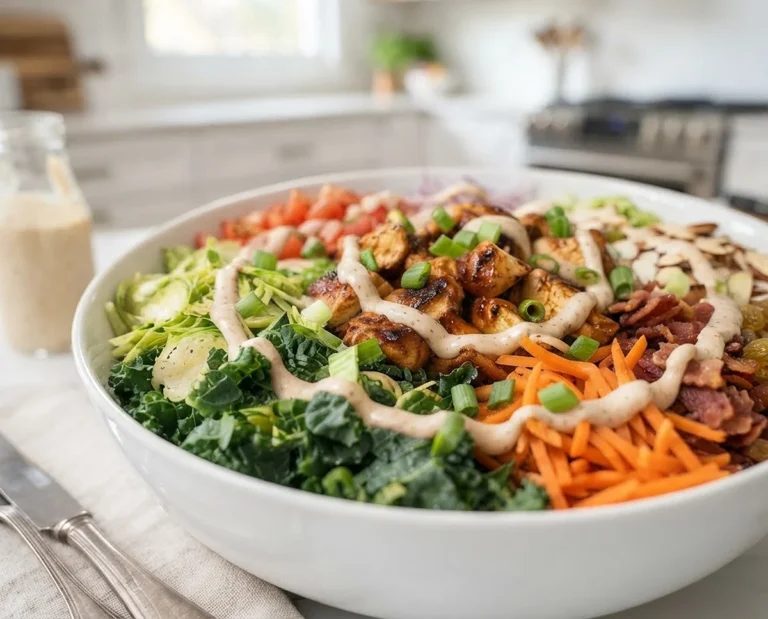 BBQ Chicken Ranch Chopped Salad