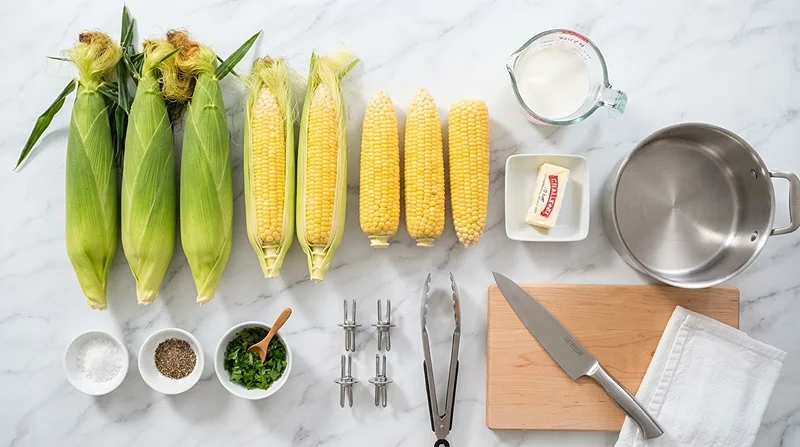 Perfect Corn on the Cob Recipe 2 Boiled Corn on the Cob