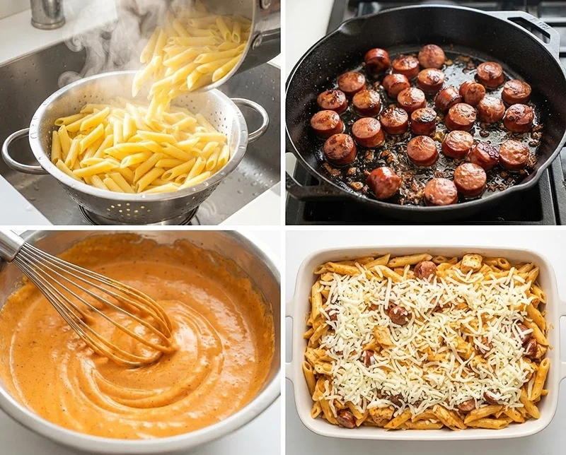 Cajun chicken pasta