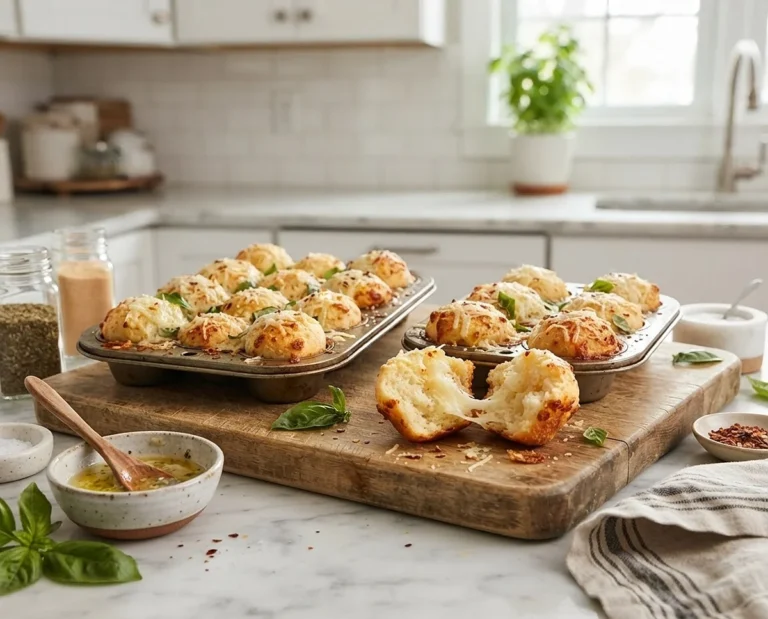 Cheesy Garlic Bread Bites
