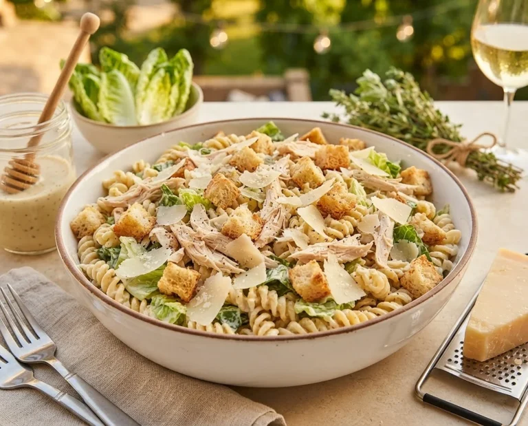Chicken Caesar Pasta Salad