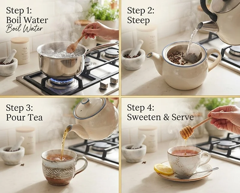 Clove Tea Recipe 3 Clove Tea Benefits