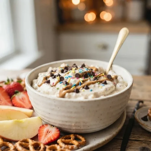 Cottage Cheese Cookie Dough Dip