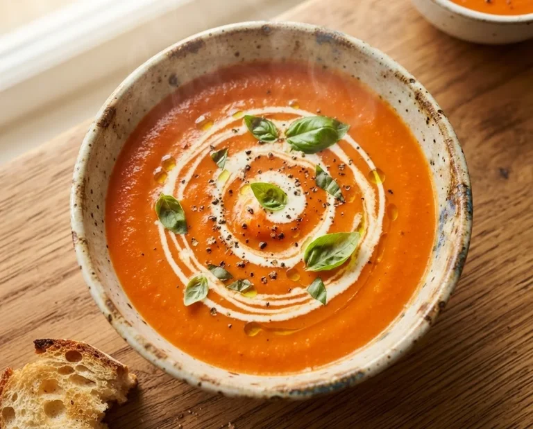 Creamy Roasted Red Pepper Soup