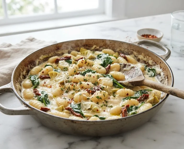 Creamy Tuscan Gnocchi