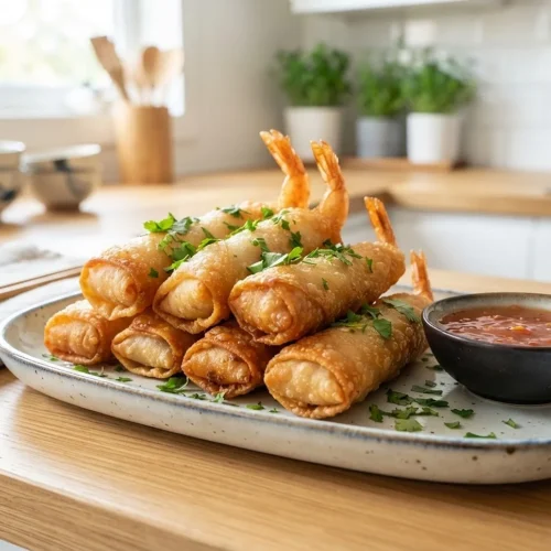Crunchy Shrimp Roll