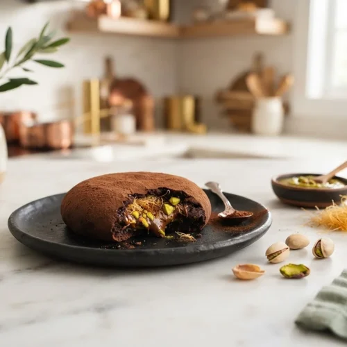 Dubai Chocolate Flavor Korean Chewy Cookie