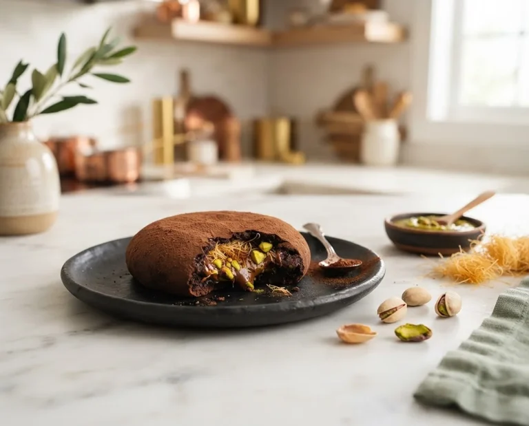 Dubai Chocolate Flavor Korean Chewy Cookie