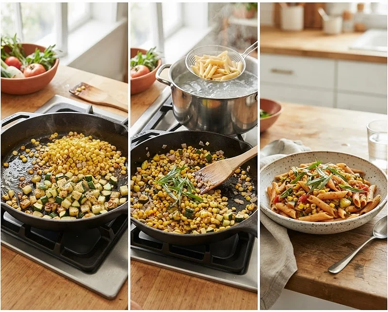 Easy zucchini pasta recipe