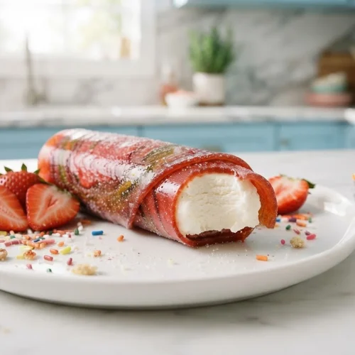 Fruit Roll-Up Ice Cream Recipe