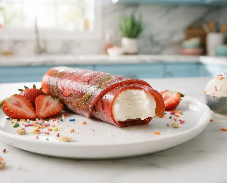 Fruit Roll-Up Ice Cream Recipe