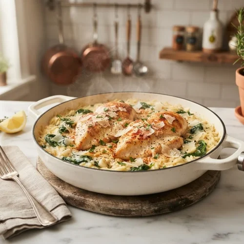 Garlic Parmesan Chicken Dumpling Skillet 5 Garlic Parmesan Chicken Dumpling Skillet