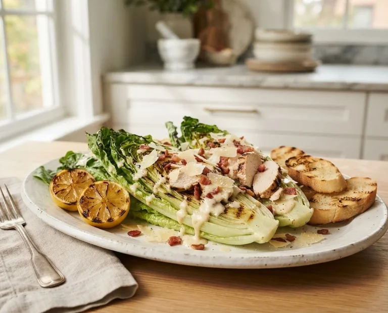 Grilled Caesar Wedge Salad